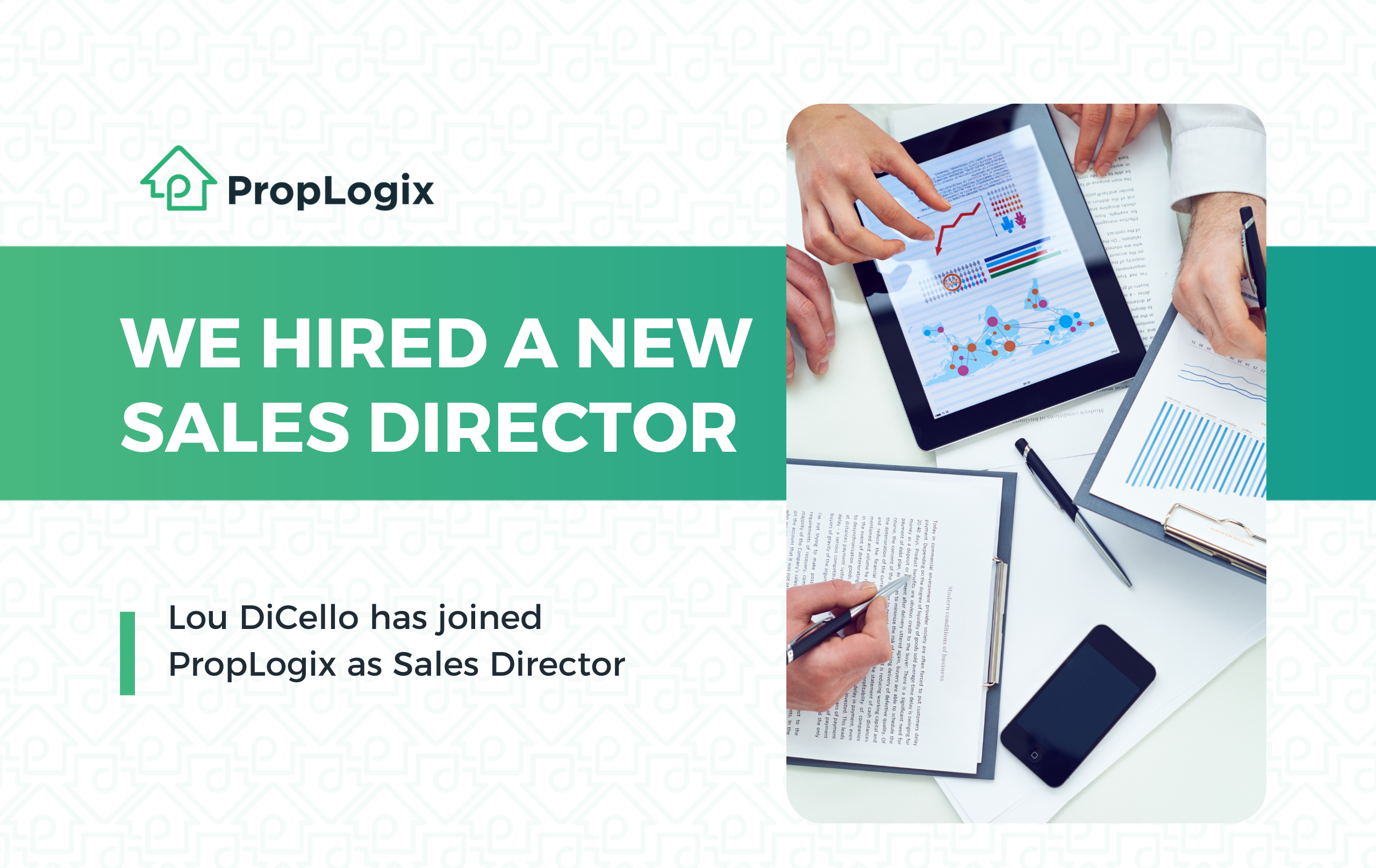 PropLogix Welcomes New Sales Director